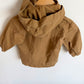 Simple Folk Tank Coat with Removable Hood / 12-18m