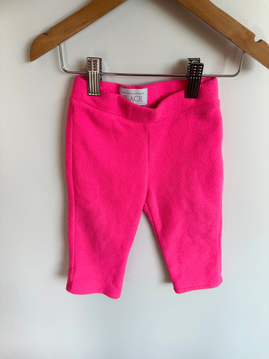 Pink Fleece Pants / 18-24m