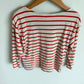 H&M Red Striped Long-sleeve / 4-6 years