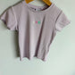 Zara Ribbed Tulip Embroidered T-shirt (PLAY) / 5 years