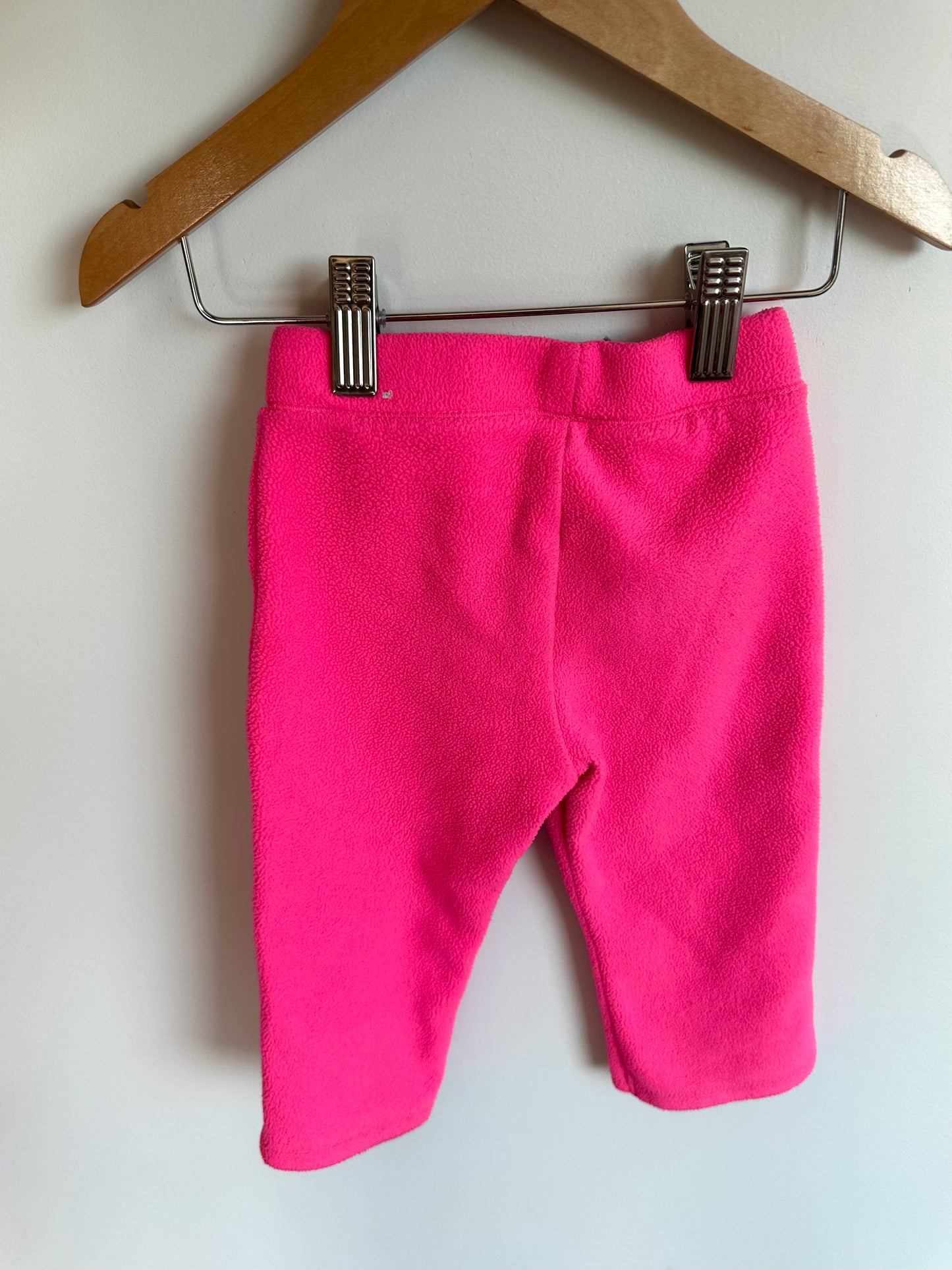 Pink Fleece Pants / 18-24m
