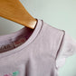 Zara Ribbed Tulip Embroidered T-shirt (PLAY) / 5 years