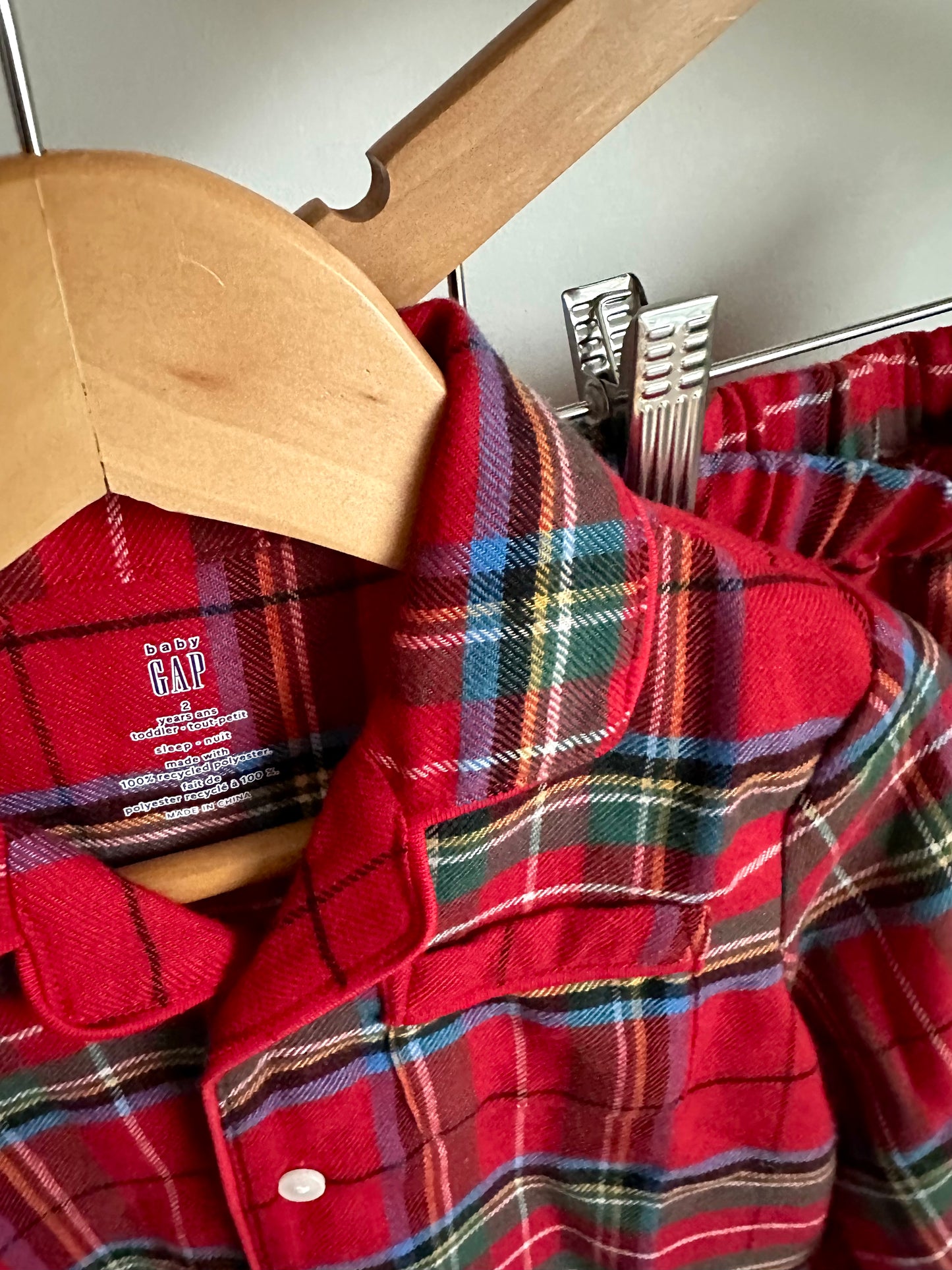 Gap Flannel PJ Set (With Tags) / 2T