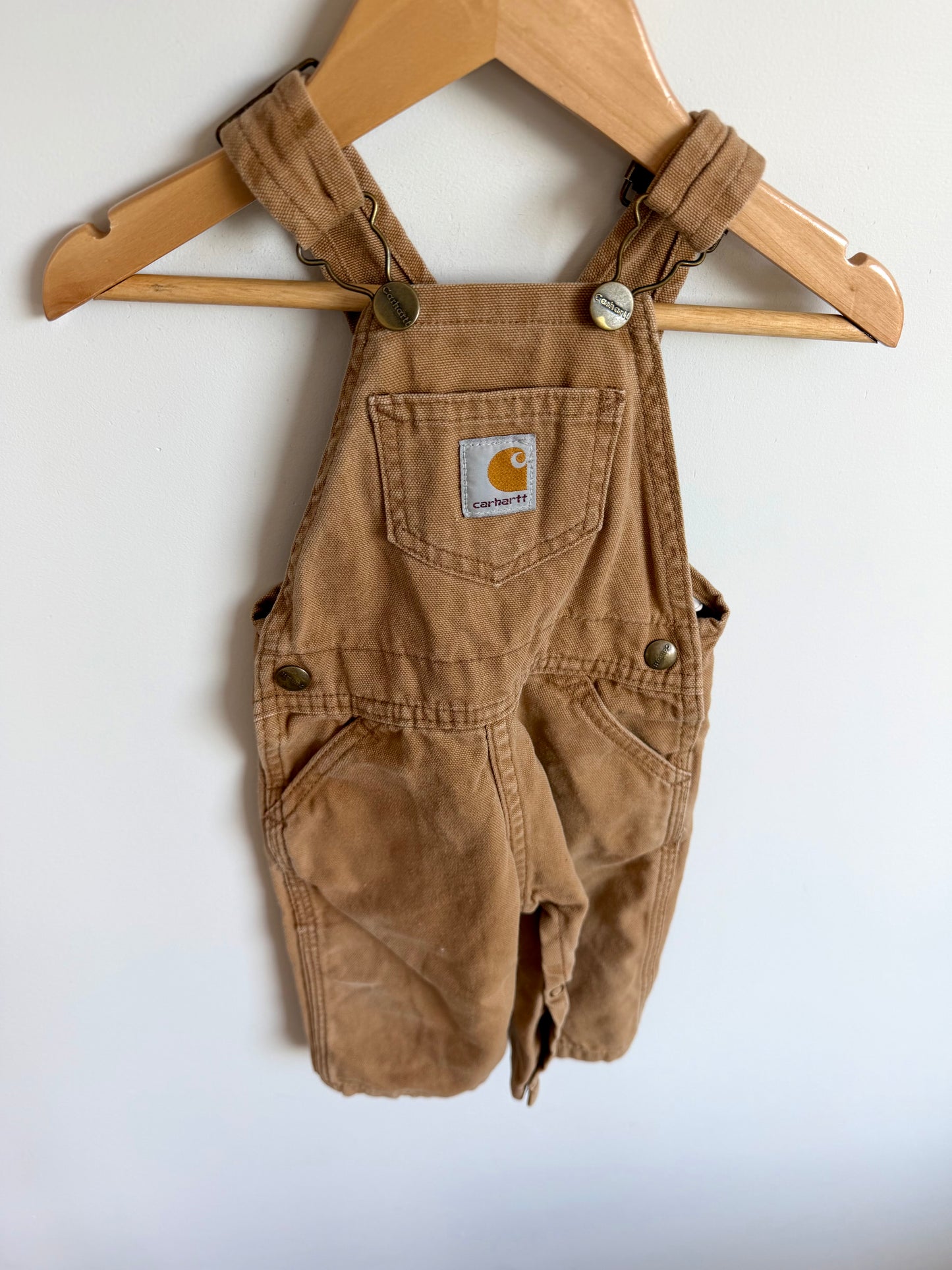 Tan Carhartt Overalls / 12m?