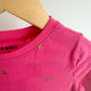 Pink + Gold Bow Long Sleeve / 2-3T