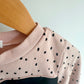 Blush Spotted, Black + Grey Sweater / 2T