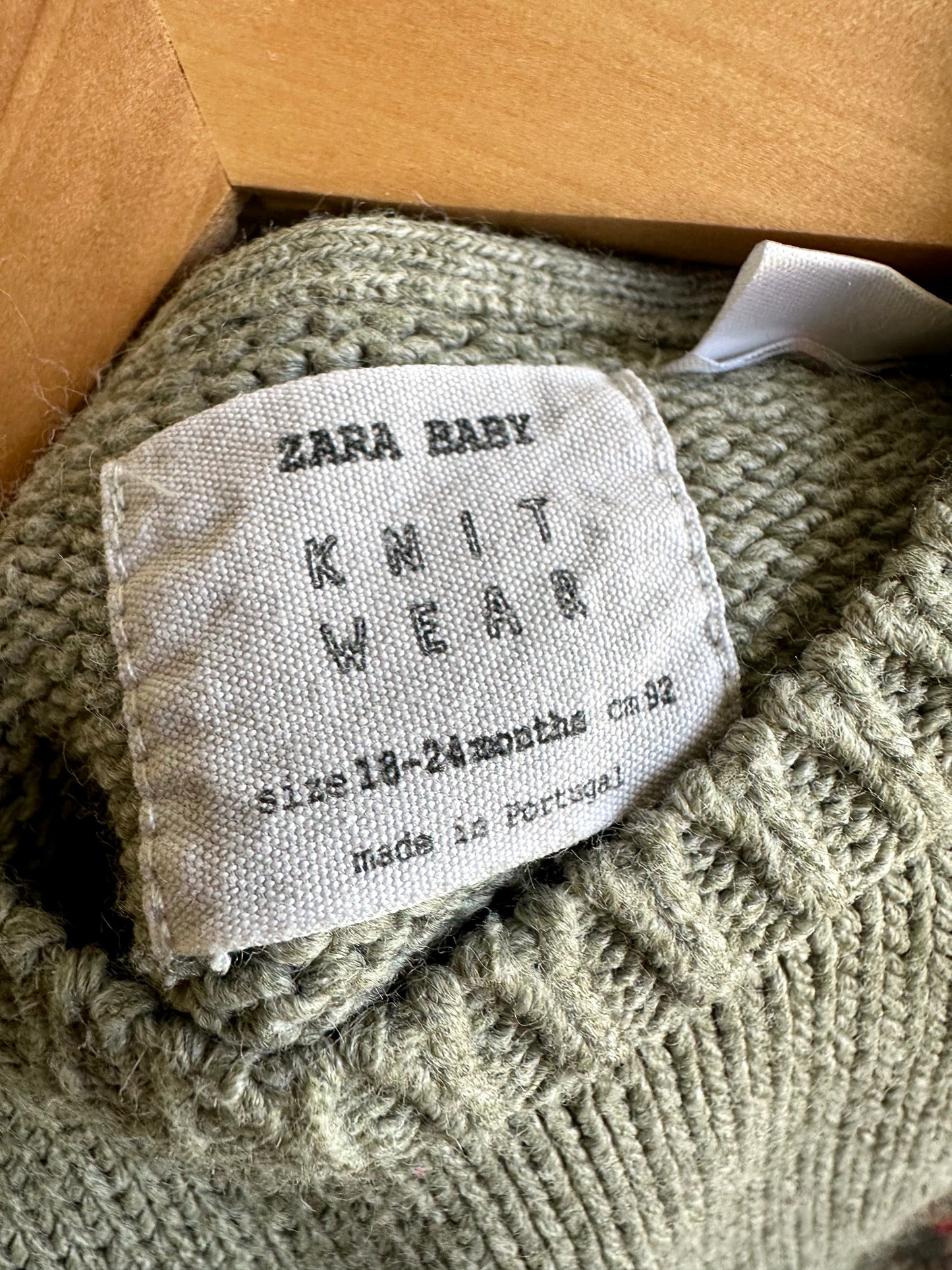 Hi Bye Dog Sweater / 18-24m