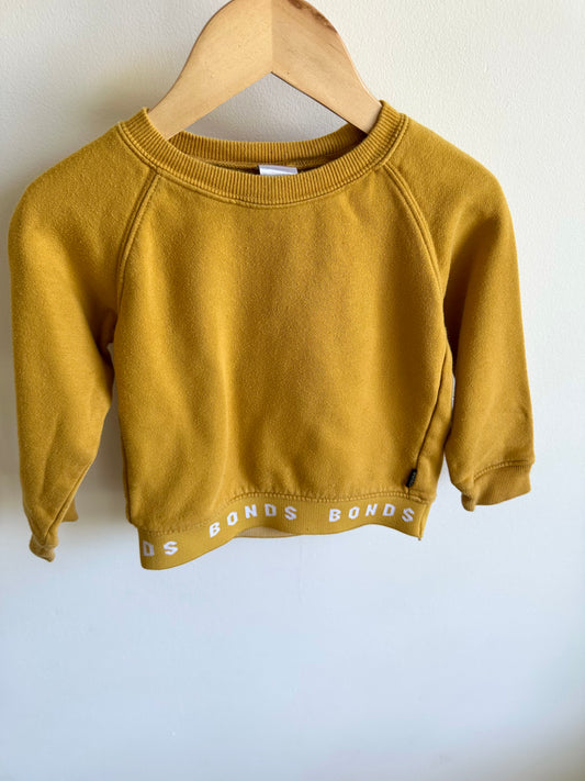 Bonds Mustard Sweater (PLAY)/ 18-24m