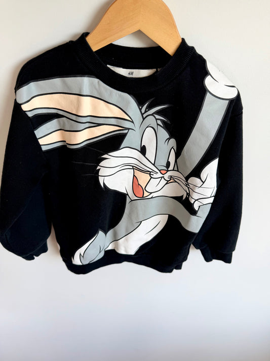 H&M Bugs Bunny Crewneck / 4-6 years