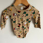 H&M Tan Holiday Disney Bodysuit / 6-9m