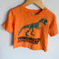 Tyrannosaurs Rex Orange Top / 5-6 years