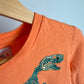 Tyrannosaurs Rex Orange Top / 5-6 years
