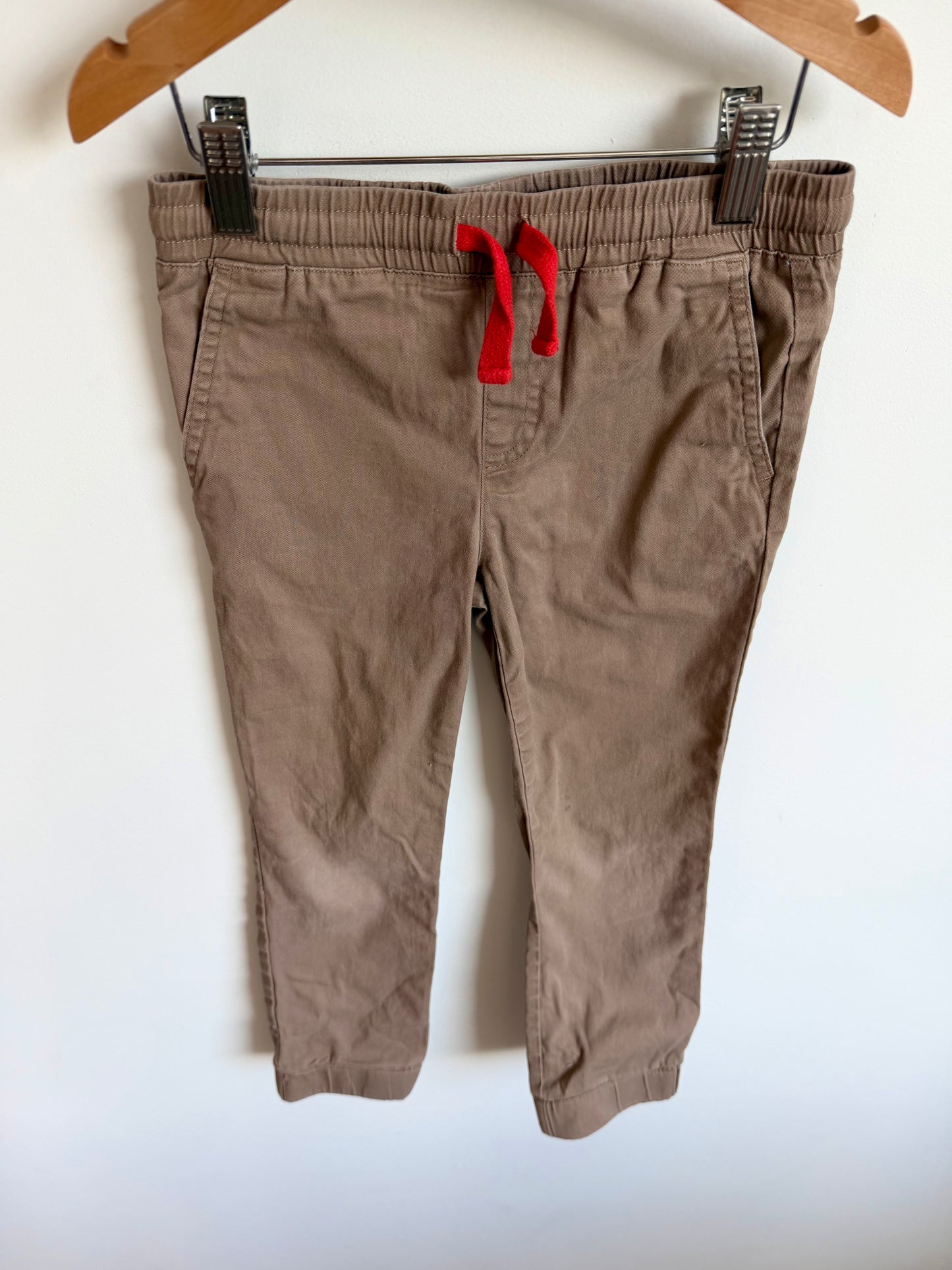 Tan Tapered Pants / 6 years