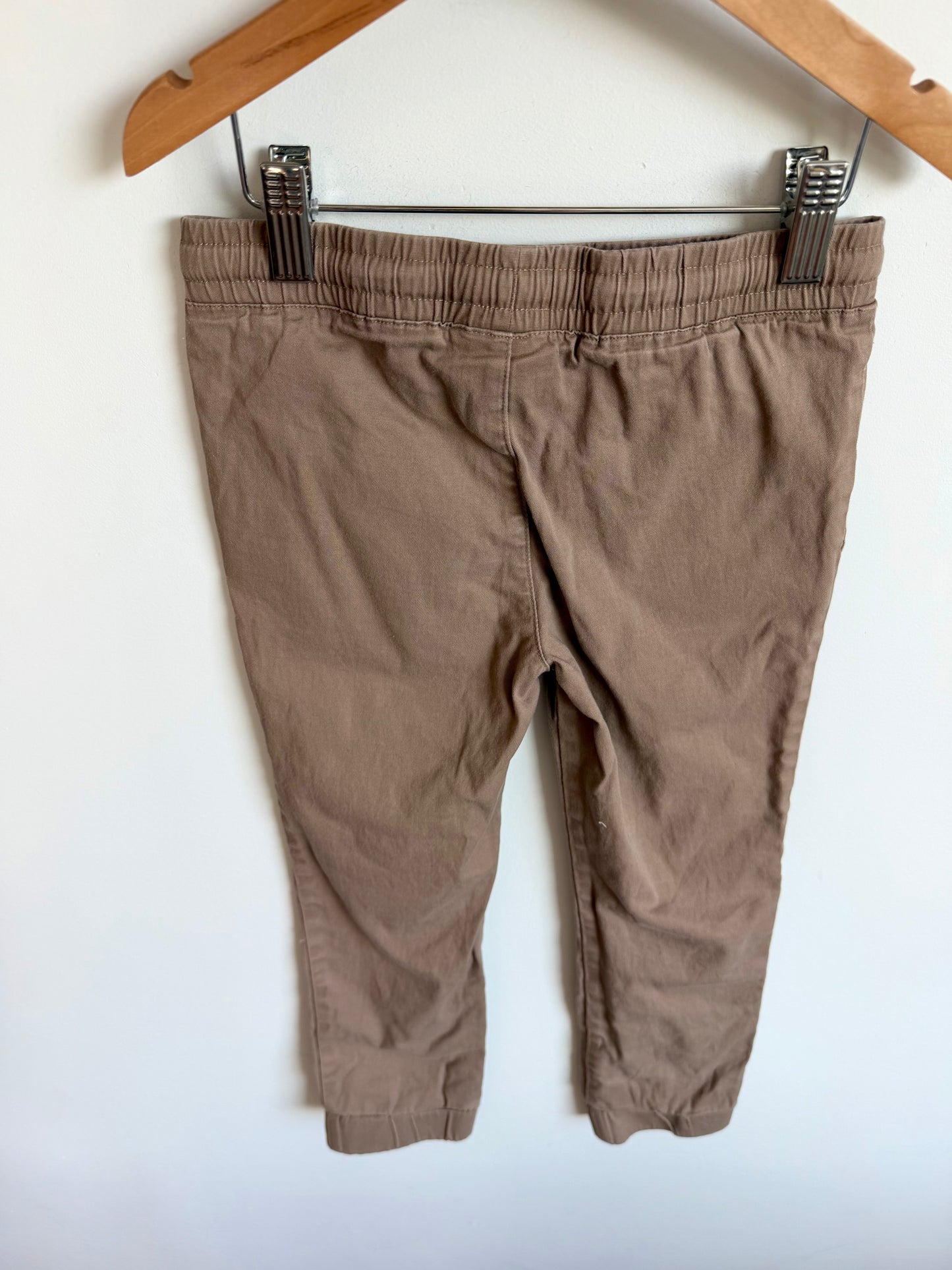 Tan Tapered Pants / 6 years
