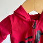 Red Air Jordan Hood Jumpsuit / 6m