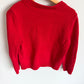 Heart Fuzzy Sweater / 7 years