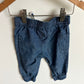 Chambray Tapered Pants / 6-12m