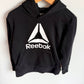 Reebok Black Hoodie / 4-5 years