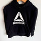 Reebok Black Hoodie / 4-5 years