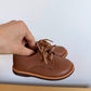 Adelisa & Co Tan Leather Dress Shoes / 12-18m