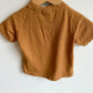 Zara Caramel Pocket Tee / 9-12m