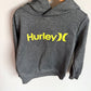 Hurley Grey Hoodie / 6 years