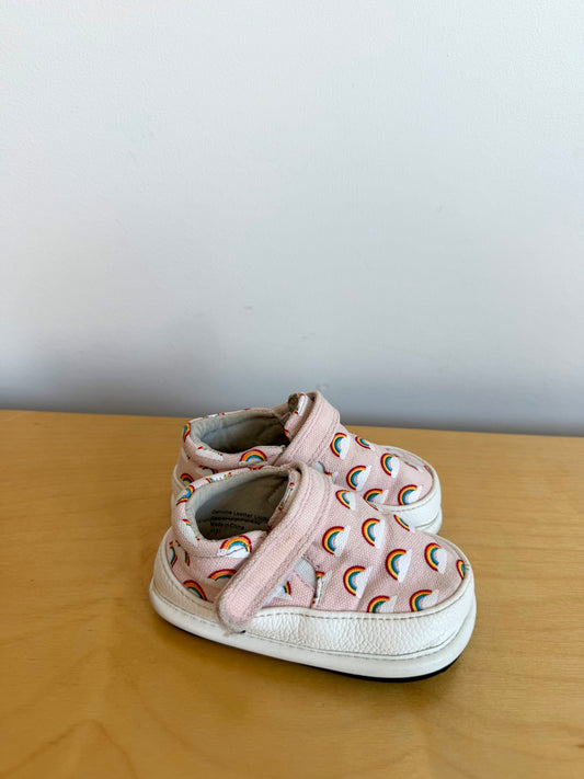 Jack & Lily Leather Rainbow Shoes / 12-18m
