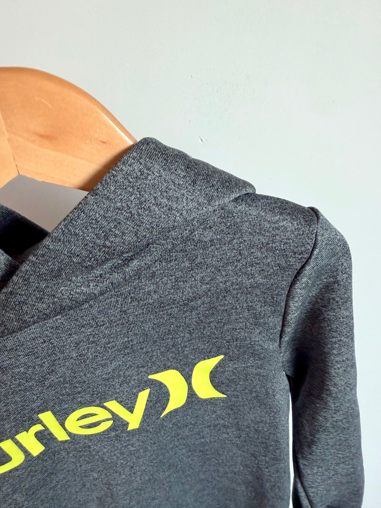 Hurley Grey Hoodie / 6 years
