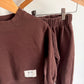 Zara Mocha Sweater + Sweatpants Set / 5-6 years