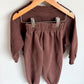 Zara Mocha Sweater + Sweatpants Set / 5-6 years