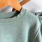 Zara Muted Sage Heart Sweater + Sweatpants Set (PLAY) / 6-7 years