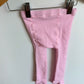 Pink Grippy Footed Tights / 12-24m