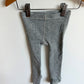 Grey Grippy Footed Tights / 12-24m