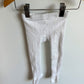 White Grippy Footed Tights / 12-24m