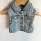 Denim Vest / 12-18m