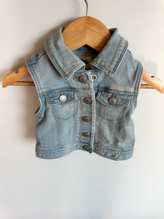 Denim Vest / 12-18m