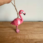 Flamingo Wooden Ornament