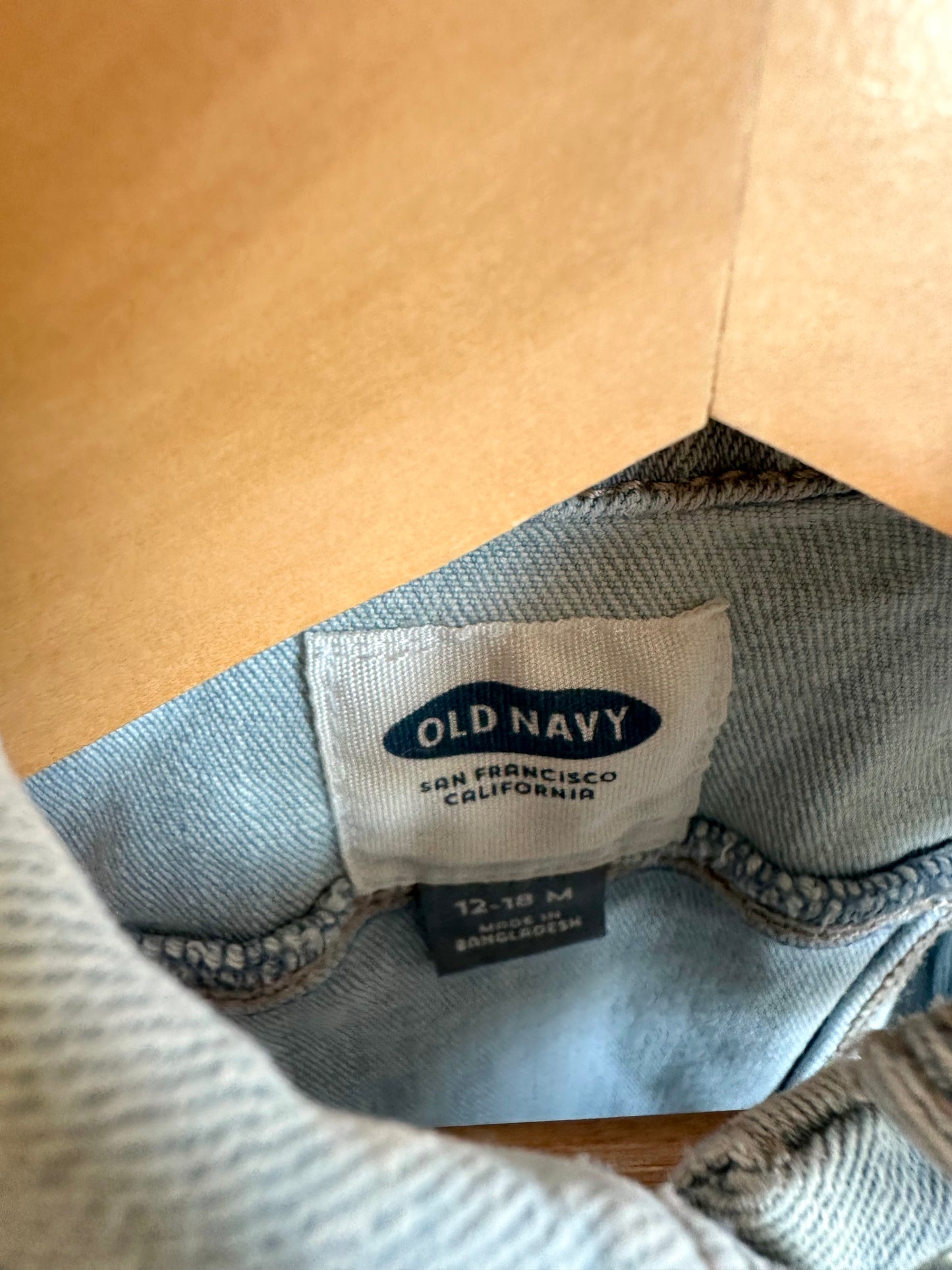 Denim Vest / 12-18m