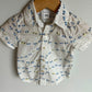 Car Button Up T-shirt / 12m