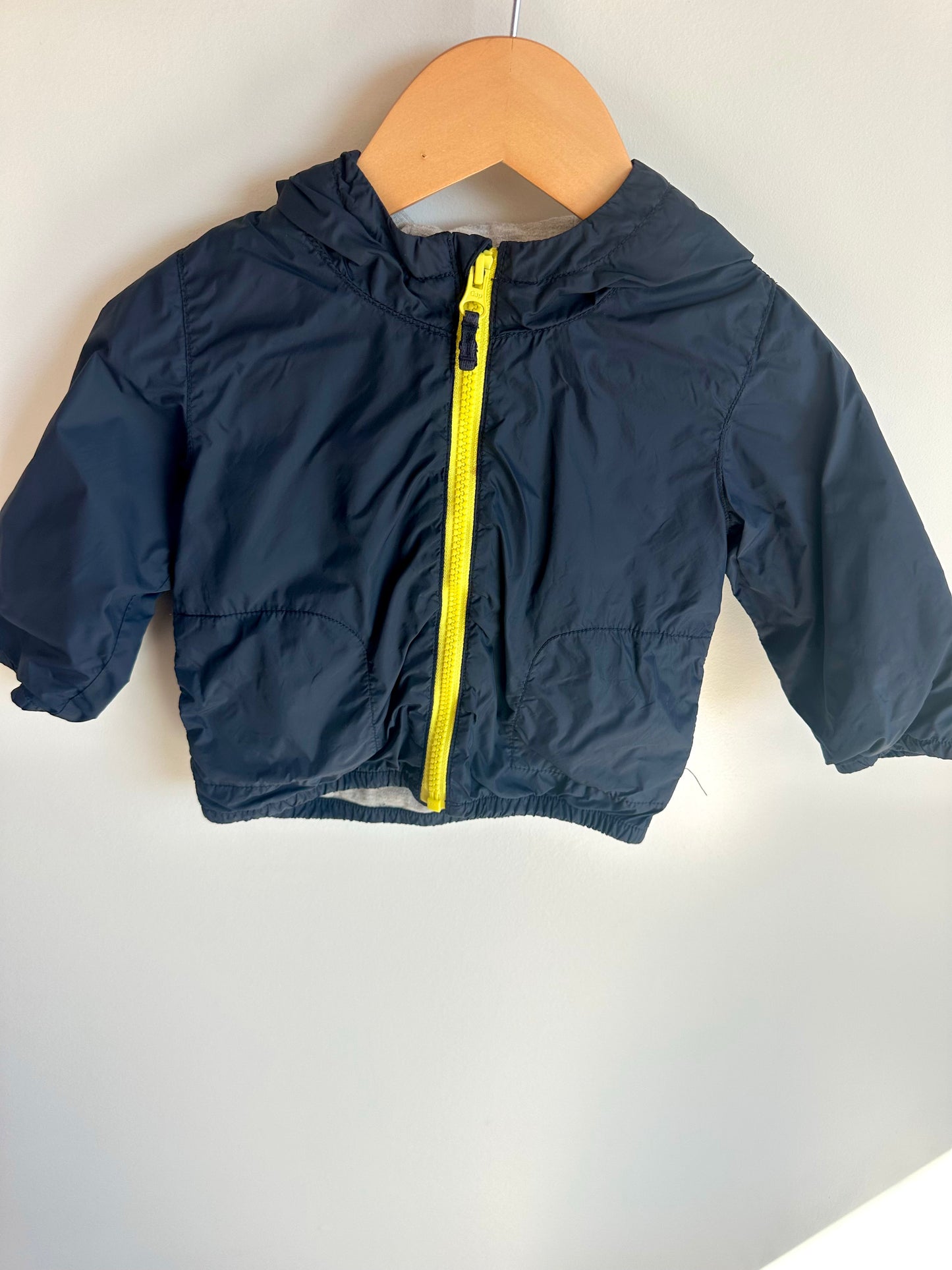 Gap Navy Hooded Jacket / 12-18m