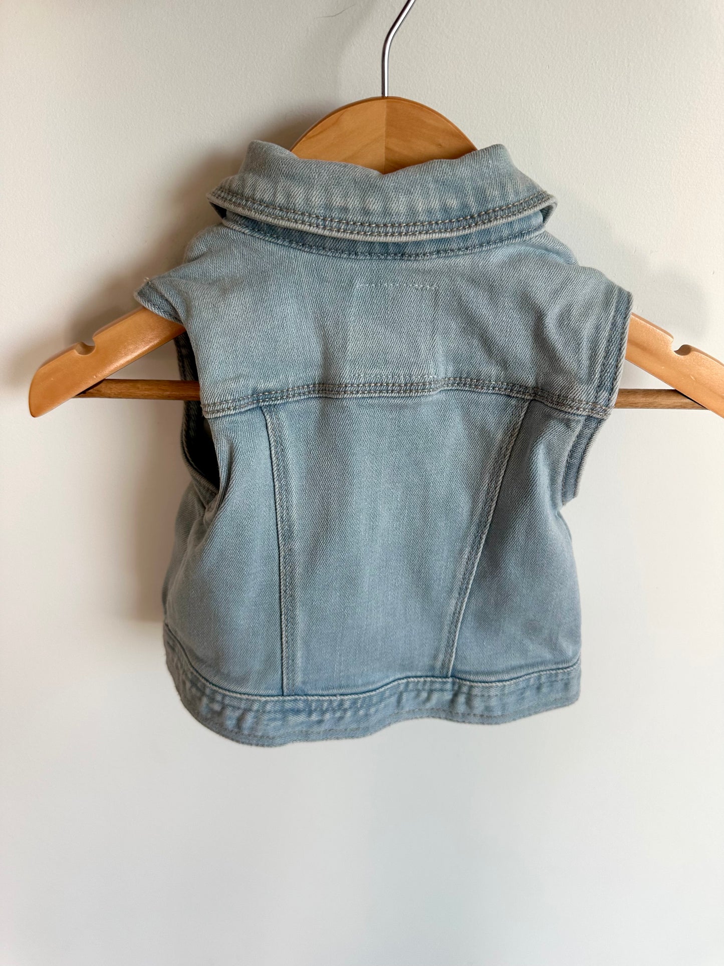 Denim Vest / 12-18m
