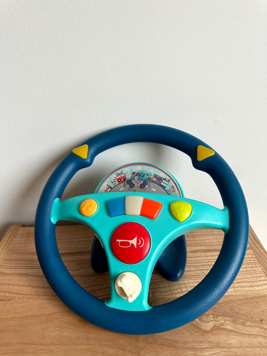 Musical Driving Wheel Toy (No Shipping)