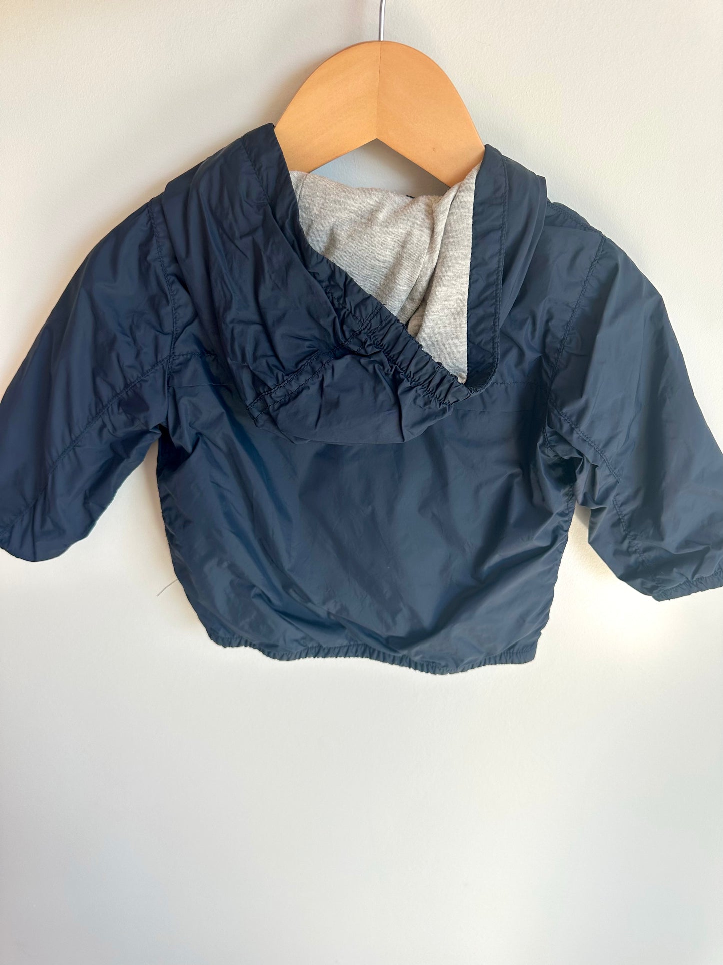 Gap Navy Hooded Jacket / 12-18m