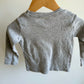 Grey Long Sleeve Top / 18m