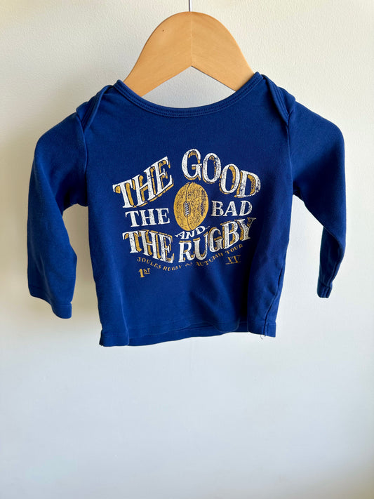 The Good, The Bag, The Rugby Top / 12-18m