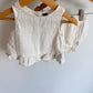 Cream Cotton Top + Bottoms Set (PLAY) / 12-18m
