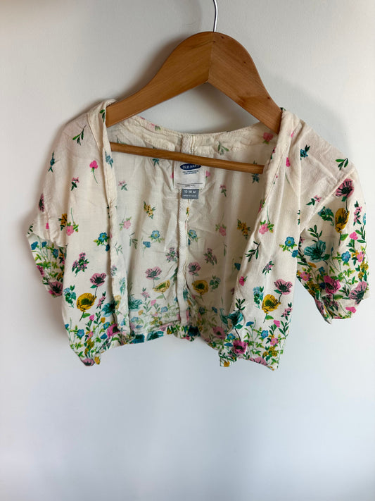Bright Flower Top / 12-18m