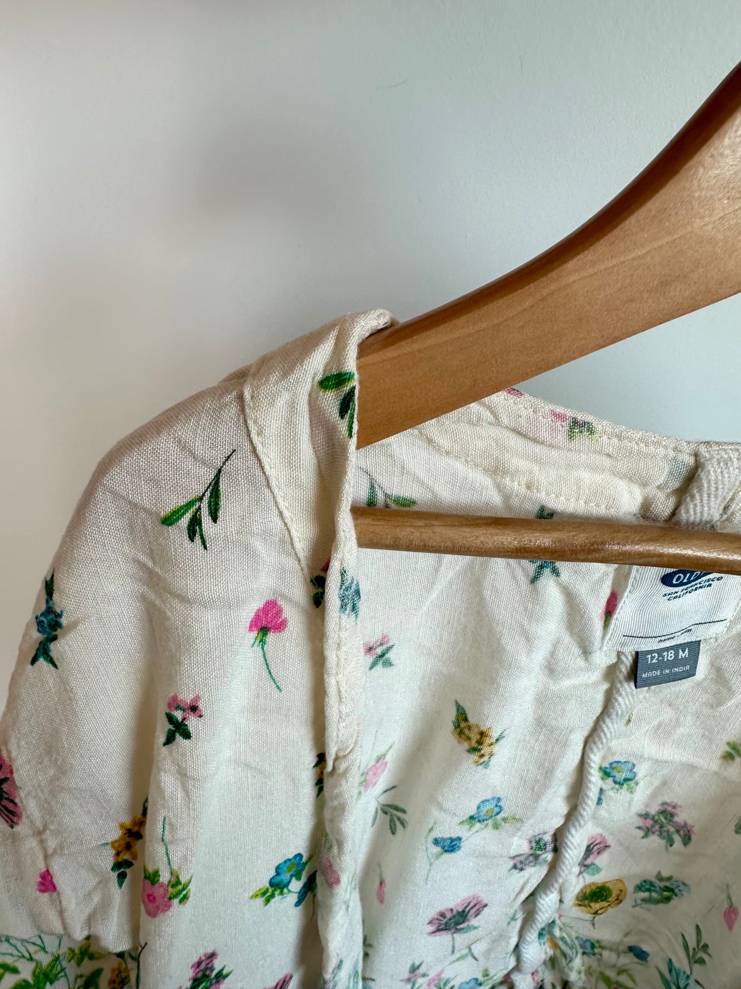 Bright Flower Top / 12-18m