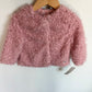 CK Pink Fuzzy Coat (With Tags) / 12-18m