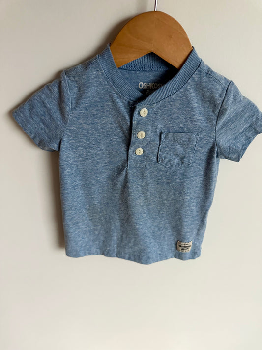 Blue Pocket T-shirt / 12m